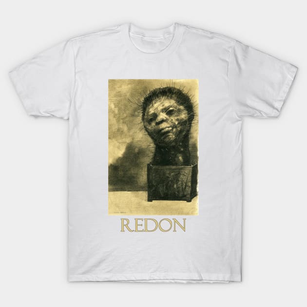 Cactus Man (1882) by Odilon Redon T-Shirt by Naves